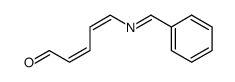 5-苯亚氨基-2,4-戊二烯醛 (Z,Z)-构型 结构式