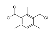 2-(氯甲基)-4-(二氯甲基)-1,3,5-三甲基苯 结构式