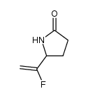 5-(1-氟乙烯基)-2-吡咯烷酮 结构式