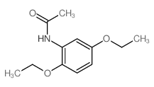 N-(2,5-二乙氧基苯基)乙酰胺 结构式