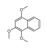 1,2,4-三甲氧基萘 结构式