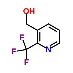 (2-三氟甲基-吡啶-3-基)-甲醇 结构式