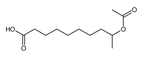 9-乙酰氧基癸酸 结构式