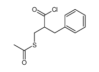 S-(2-苯甲基-3-氯-3-氧亚基丙基) 乙硫酯 结构式