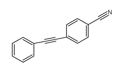 4-(2-苯基-1-乙炔)苯甲腈 结构式