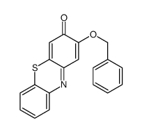 2-苄氧基-3H-吩噻嗪-3-酮 结构式