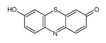 7-羟基-3H-吩噻嗪-3-酮 结构式