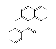 1-苯甲酰基-2-甲基萘 结构式