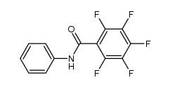 2,3,4,5,6-五氟-N-苯基苯甲酰胺 结构式