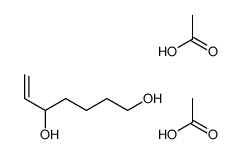 6-Heptene-1,5-diol, 1,5-diacetate 结构式