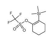 2-(三甲基硅基)环己烯三氟甲磺酸酯 结构式