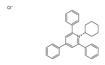 1-环己基-2,4,6-三苯基吡啶鎓氯化物 结构式