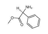 α-苯基甘氨酸甲酯 结构式