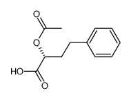 (αR)-Acetyloxybenzenebutanoic Acid 结构式