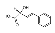 (2R,3E)-2-羟基-4-苯基-3-丁烯酸 结构式