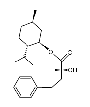 Benzenebutanoic acid, α-hydroxy-, 5-methyl-2-(1-methylethyl)cyclohexyl ester, [1R-[1α(R*),2β,5α]]- (9CI) 结构式