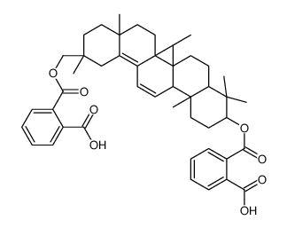 olean-11,13(18)-diene-3,30-diol dihemiphthalate, disodium salt 结构式