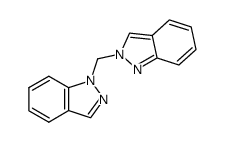 1H-Indazole, 1-(2H-indazol-2-ylmethyl)- 结构式