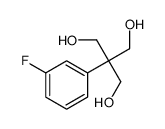 2-(3-氟苯基)-2-(羟甲基)丙烷-1,3-二醇 结构式