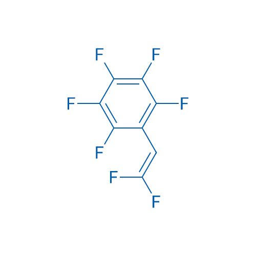 Benzene, (2,2-difluoroethenyl)pentafluoro- 结构式