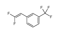 1-(2,2-二氟乙烯基)-3-(三氟甲基)苯 结构式