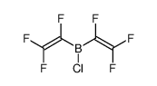 氯双(1,2,2-三氟乙烯基)硼烷 结构式
