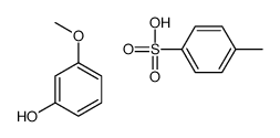 3-甲氧基苯酚对甲苯磺酸酯 结构式