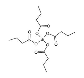 Butanoic acid, 1,1',1'',1'''-tetraanhydride with silicic acid (H4SiO4) 结构式