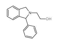2-(1-苯基-2,3-二氢-1H-异吲哚-2-基)乙醇 结构式