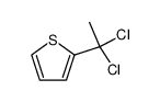 2-(1,1-二氯乙基)噻吩 结构式
