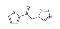 Ethanone, 1-(2-thienyl)-2-(1H-1,2,4-triazol-1-yl)- 结构式