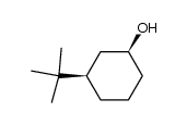 顺-3-叔丁基环己醇 结构式