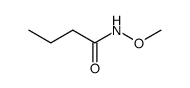 N-甲氧基丁酰胺 结构式