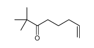 2,2-二甲基-7-辛烯-3-酮 结构式