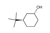 反-3-叔丁基环己醇 结构式