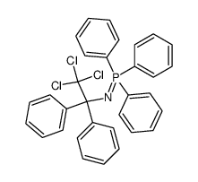 α-苯基-α-(三氯甲基)-N-(三苯基磷亚基)苯甲胺 结构式