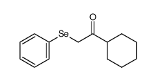 1-环己基-2-(苯基硒代)乙酮 结构式