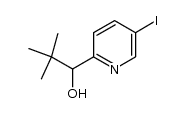 α-(1,1-二甲基乙基)-5-碘-2-吡啶甲醇 结构式