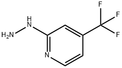 2-肼基-4-三氟甲基吡啶 结构式