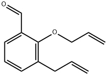 3-(烯丙基氨基)-2-(烯丙氧基)苯甲醛 结构式