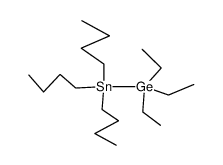 Germane, triethyl(tributylstannyl)- 结构式