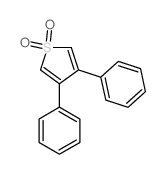 3,4-二苯基噻吩-1,1-二氧化物 结构式