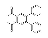 6,7-二苯基-1,4-萘二酮 结构式