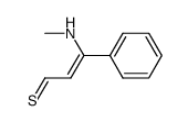 2-Propenethial, 3-(methylamino)-3-phenyl- 结构式