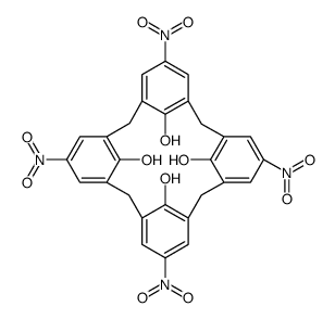 对-硝基杯[4]芳烃 结构式
