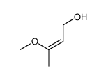 (2E)-3-甲氧基-2-丁烯-1-醇 结构式