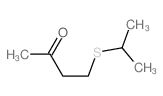 2-Butanone, 4-[(1-methylethyl)thio]- 结构式