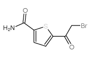 5-(溴乙酰基)噻吩-2-羧胺 结构式