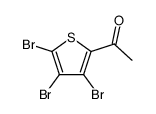 2-乙酰基-3,4,5-三溴噻吩 结构式