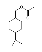 反式-4-叔丁基环己基乙酸甲酯 结构式
